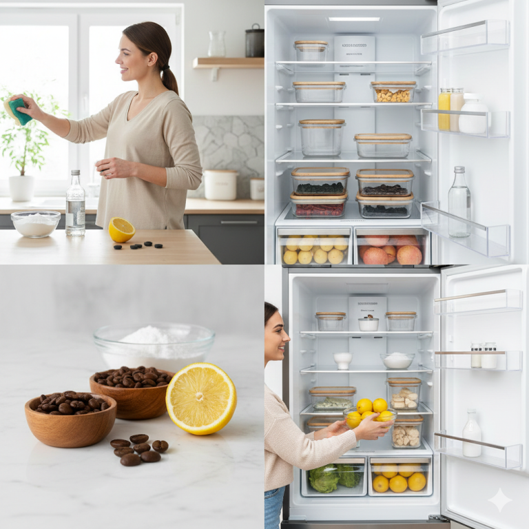 Doğal temizleyicilerle buzdolabı kokularından nasıl kurtulunur