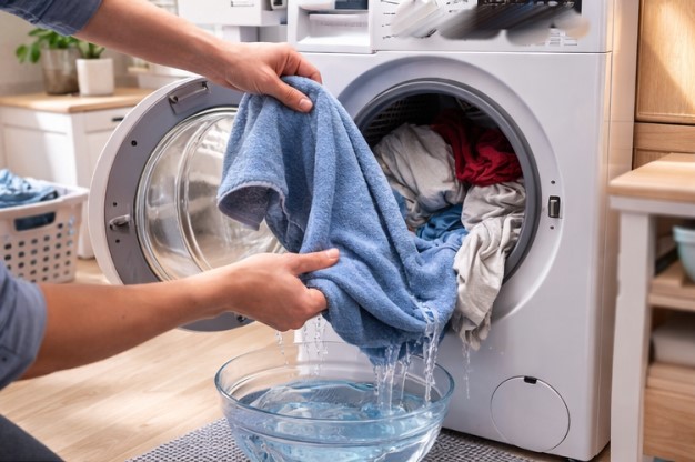 Resetting the washing machine to fix electronic glitches