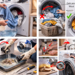 How to clean a washing machine filter step by step