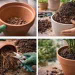 How to repot houseplants step by step for healthy growth