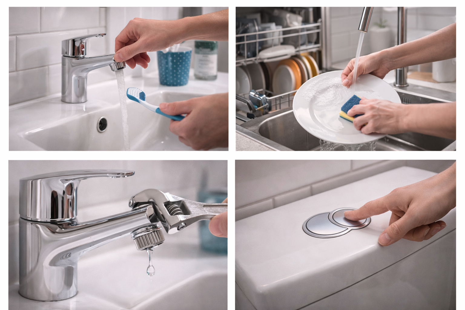 How to save water at home with simple daily habits