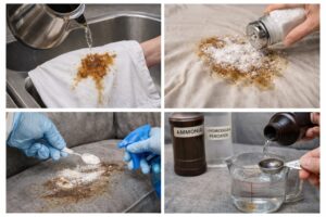 How to remove coffee stains from clothes and fabric