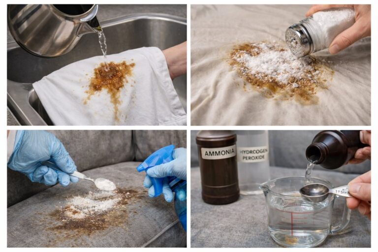 How to remove coffee stains from clothes and fabric