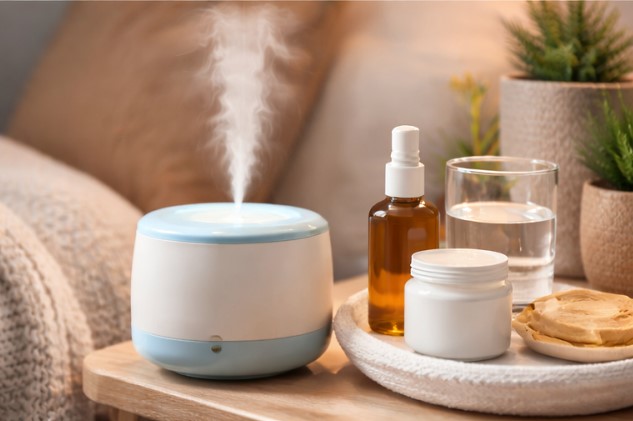 Proteger labios y manos en invierno y usar humidificador