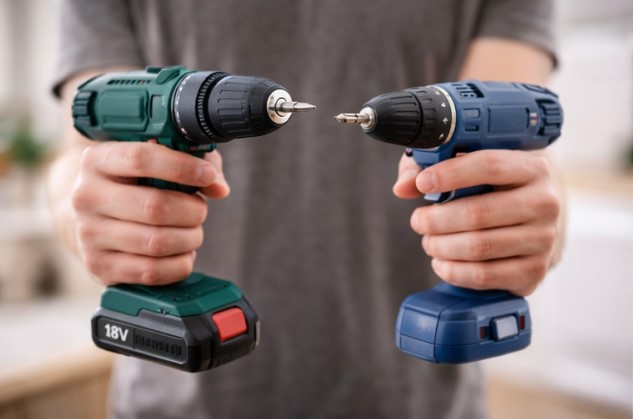Comparison of corded and cordless drills with pros and cons