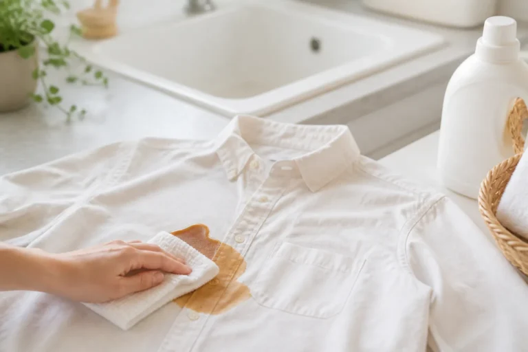 How to Remove Coffee Stains From Clothes Safely
