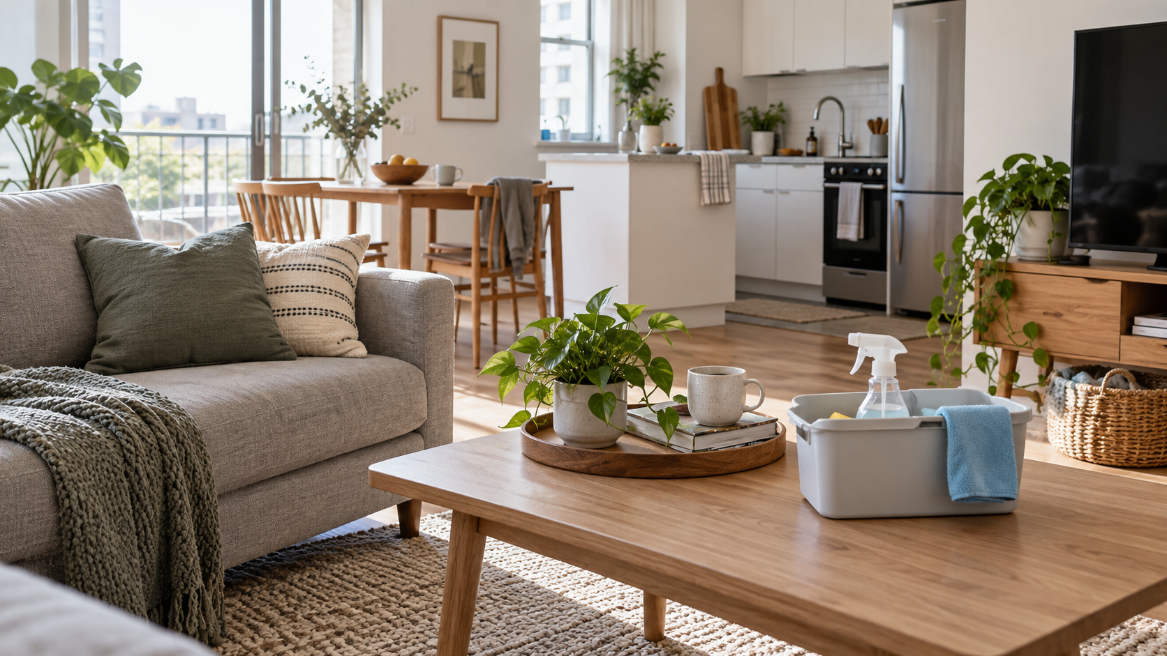 How to Clean an Apartment in 15 Minutes