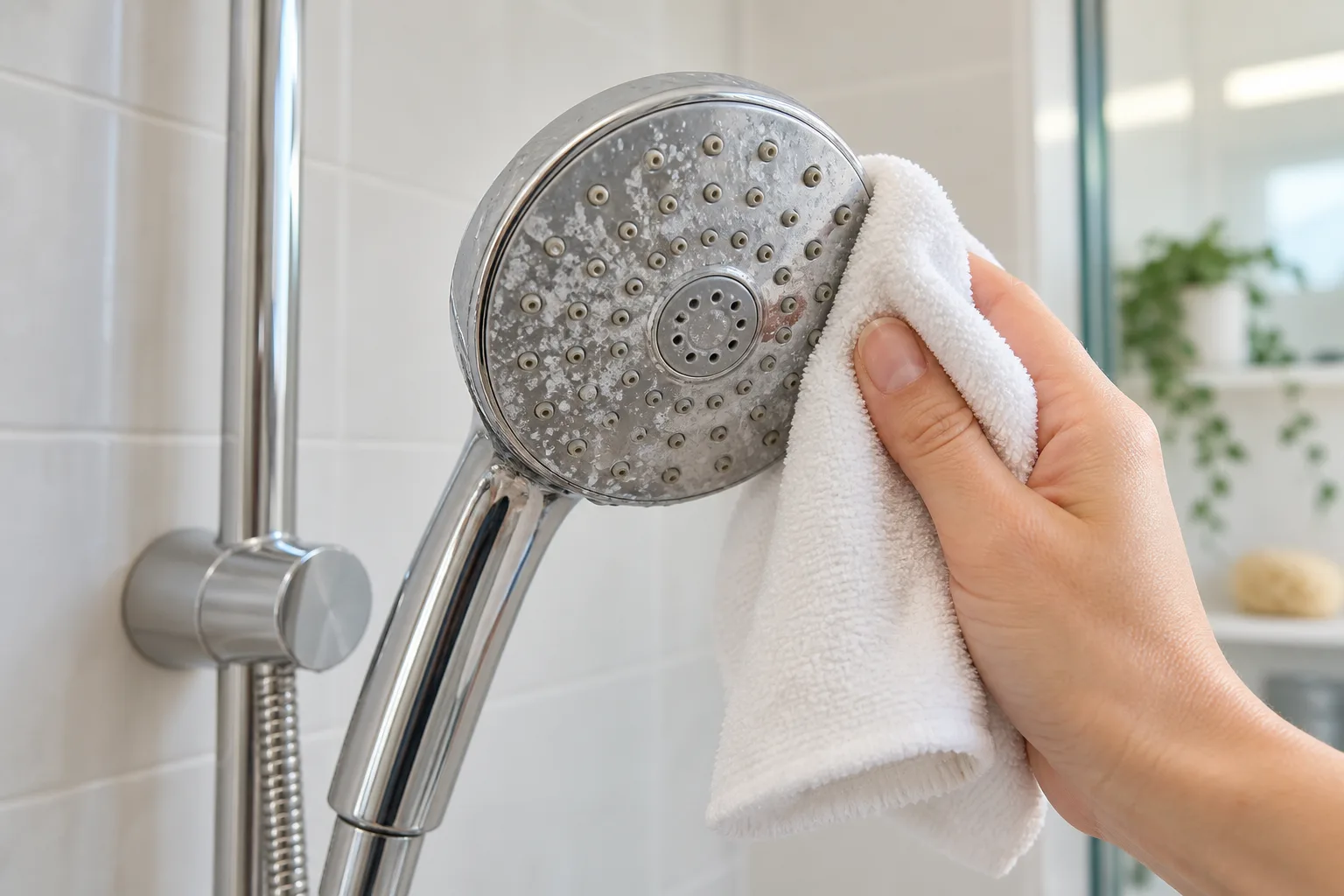 How to Clean a Showerhead Safely